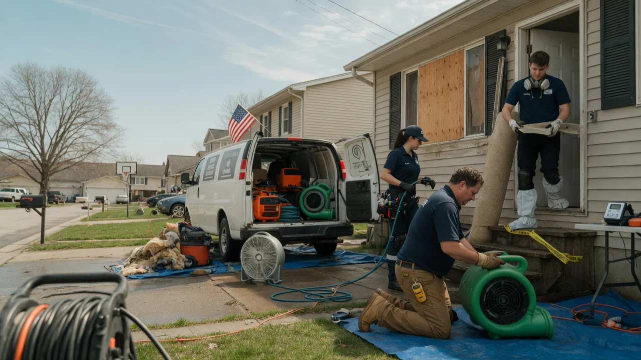Water Damage Restoration in Mason, TN near me